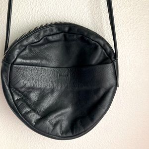 Baggu leather cross body purse